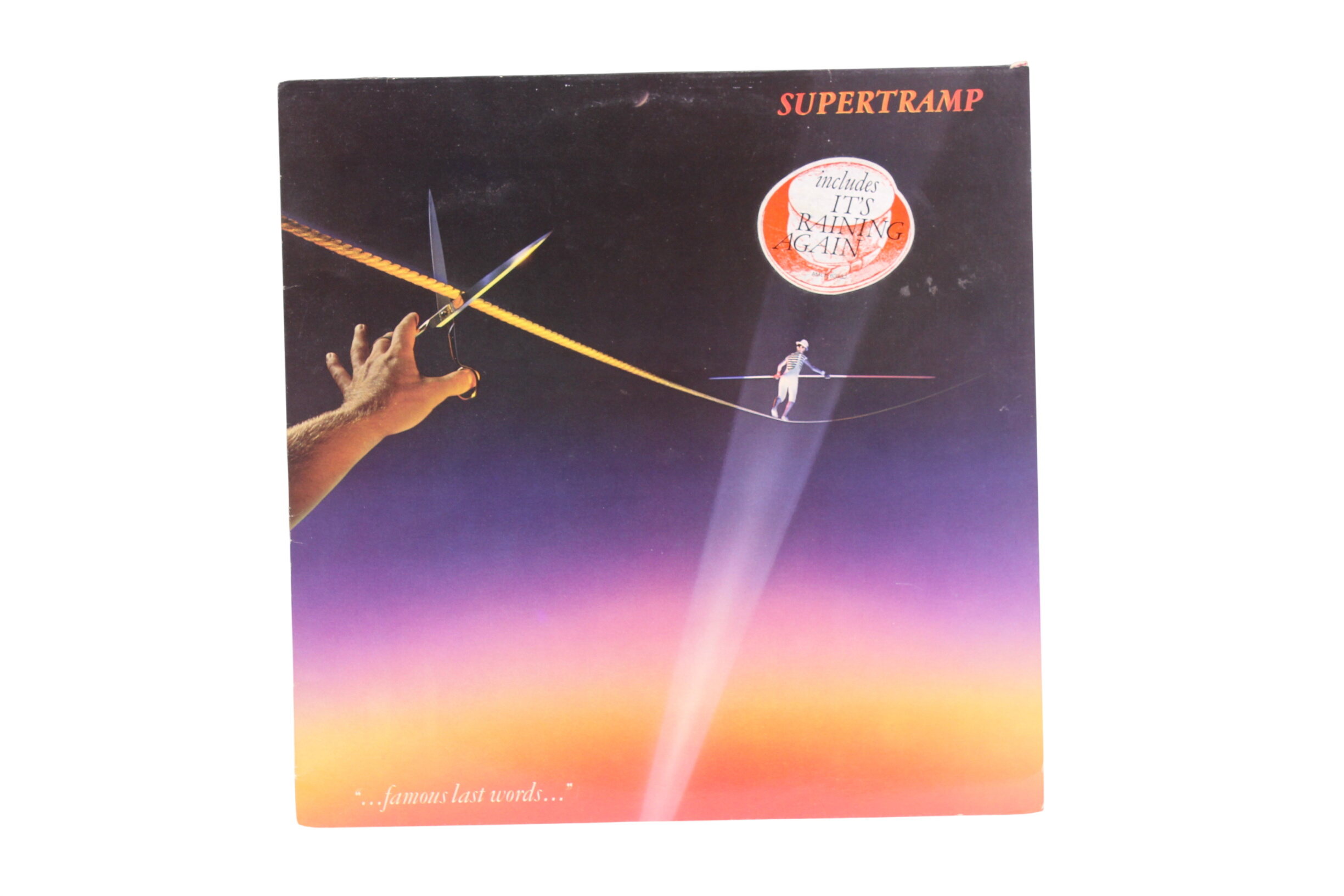 Vinyle 33T Supertramp 'famous last words' - AM Records 1982 Bon état -  reconditionné disponible sur Label Emmaüs
